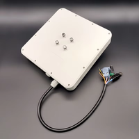 Lector de Tarjetas RFID UHF de 7dbi, 2 a 6 Metros de Alcance, Lector de Control de Acceso de Largo Alcance, USB, Lector/Escritor Inteligente Sin Contacto de Larga Distancia