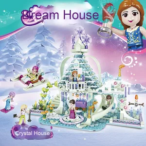 Hiện Đại Công Chúa Lâu Đài Cô Gái Của Nhà Mô Hình Quà Tặng Màu Cam EVA Bọt Xây Dựng Nhà Máy Trực Tiếp Bán Sáng Tạo Xây Dựng Khối Bộ - Product Image 2