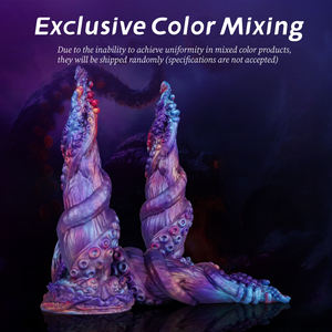 Cuentas Anales de Silicona con Forma de Pie de Pulpo para Mujeres, Juguetes para Adultos, Tapón Anal Grande y Suave, Consolador Monstruoso, Masturbadores para Hombres, Consolador de Silicona <span class=keywords><strong>Gay</strong></span> - Product Image 2