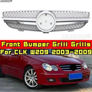Kit carrosserie pour Mercedes Benz CLK W209 2003-2009, grilles de course, calandre avant, grille de pare-chocs, accessoires de voiture - Product Image 1