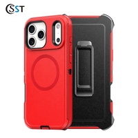 Étui de téléphone SST avec étui de ceinture étui étui de téléphone portable magnétique pour iphone 17 Pro et 17 Pro Max