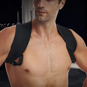 <span class=keywords><strong>Ceinture</strong></span> de correction de <span class=keywords><strong>posture</strong></span> dorsale inférieure et des épaules avec logo personnalisé et sangles réglables <span class=keywords><strong>pour</strong></span> améliorer <span class=keywords><strong>la</strong></span> correction du dos voûté - Product Image 4