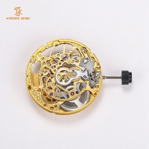Mouvement automatique squelette modifié Original Caliber Sellita SW200, 26 rubis, 28800 vph, plaqué or, pour usine de montres sur mesure - Product Image 2