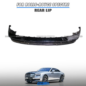 Para Rolls-Royce Spectre 2024, Piezas de Desmontaje del Alerón Trasero, Labio del Parachoques Trasero de Plástico Negro OE 51125A8E5A4 - Product Image 3