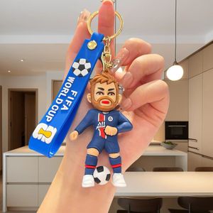 Llavero de Fútbol con Diseño de Camisetas de <span class=keywords><strong>Estrellas</strong></span> como Cristiano Ronaldo y <span class=keywords><strong>Messi</strong></span>, Pequeño Regalo para Fanáticos - Product Image 4