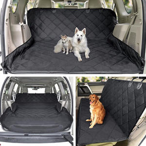 Sanan D'animal Familier Noir <span class=keywords><strong>Matelassé</strong></span> Imperméable Chien <span class=keywords><strong>Coffre</strong></span> Hamac Fenêtre Visuelle De Voiture Pour Animaux de compagnie <span class=keywords><strong>Lit</strong></span> Pour Animaux De Compagnie Chien Housse De Siège pour Voiture - Product Image 3