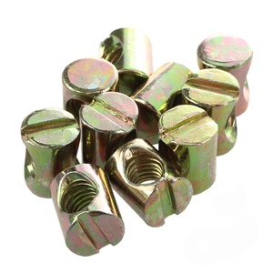 <span class=keywords><strong>Tuerca</strong></span> Cilíndrica de Acero al Carbono M4 M5 con Orificio Cruzado <span class=keywords><strong>para</strong></span> <span class=keywords><strong>Madera</strong></span>, <span class=keywords><strong>Tuerca</strong></span> de Conexión <span class=keywords><strong>para</strong></span> Muebles de Cama Infantil - Product Image 1