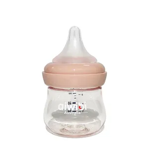 Aiwibi Little Volume 120ml Super weiche Silikon-Baby wasser flaschen Neugeborene Baby flasche