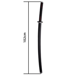 Épée de cosplay d'anime <span class=keywords><strong>Katana</strong></span> en métal fantaisie, accessoire de costume - Product Image 2