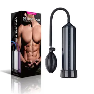 thicker longer stronger adult male penis pump kit masturbator with Sexual Enhancement Environmentally Friendly Materials