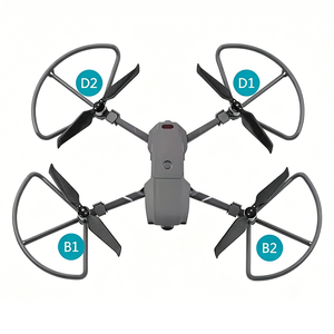 Anneau de protection d'hélices anti-collision à dégagement rapide pour <span class=keywords><strong>DJI</strong></span> <span class=keywords><strong>Mavic</strong></span> <span class=keywords><strong>2</strong></span> <span class=keywords><strong>Pro</strong></span> / Zoom, pièces de rechange pour lames d'hélices de drone - Product Image 4