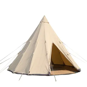 יוקרה עמיד למים הודי Glamping אוהל אוהל בד אוהל tipi