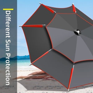 NUEVO <span class=keywords><strong>Sombrilla</strong></span> de <span class=keywords><strong>Pesca</strong></span> Grande para Exteriores, 1.8-2.6M, Plegable, Ajustable, Anti-UV, Protección Solar, Resistente al Viento y a la Lluvia, <span class=keywords><strong>Sombrilla</strong></span> de Playa - Product Image 5