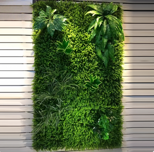 Fournitures de <span class=keywords><strong>jardin</strong></span>, plantes verticales, panneau en plastique, haie de Milan, buis, herbe artificielle verte, mur - Product Image 3