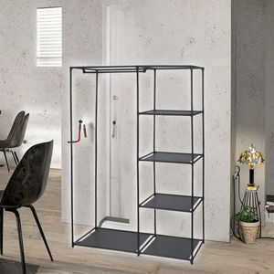 Organizador de Armario Independiente con Barra Colgante Convertible y Almacenamiento para Colgar, Organizador de Tela Portátil para Dormitorio - Product Image 2