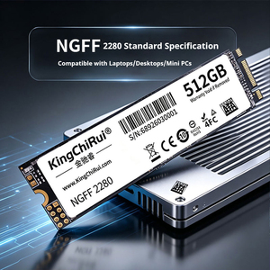 قرص تخزين داخلي SSD بتقنية NGFF M.2 SATA، يعمل في درجات حرارة واسعة، سعات 128 جيجابايت/256 جيجابايت/512 جيجابايت/1 تيرابايت، مناسب لأجهزة الكمبيوتر المحمولة والمكتبية - Product Image 2