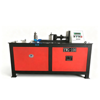 Cintreuse hydraulique automatique CNC pour barres d'acier rondes homologuée CE, prix de vente WG 26 38 51 76