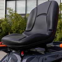 Livraison gratuite Tondeuse à gazon ATV avec chenille électrique Mini tondeuse à 4 roues à usage agricole Tondeuse à gazon à bas prix