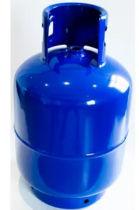 Tanque de gás para garrafa de gás azul durável, cilindro de GLP para África, América do Sul e Ásia