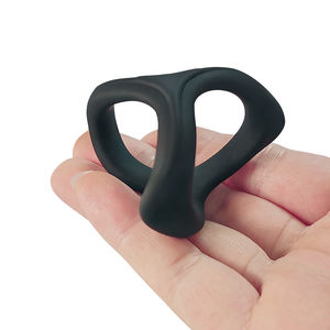 Kovida Man Siliconen Vertragingstijd Vibrerende Haan Ring Massager Vibrerende Haan Ring Seksspeeltjes Penis Ringen Vibrator - Product Image 4
