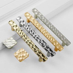 Zinc Alloy Cabinet Wardrobe <b>Door</b> Drawer Handles-Modern Europe Simple Design Durable Kitchen & Bedroom Use - Product Image 1