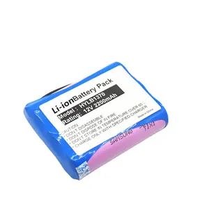 Paket Baterai Ion Lithium 11.1 2200 V 18650 MAh, untuk DIST D3000 ECG HYLB-1370, Isi Ulang Baterai, Baterai Pengganti Medis