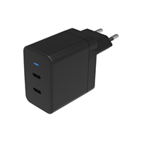 THEONE Fabrieks prijs 45W Gan Snellader Dubbele Type C Voor Elektronische Producten Mobiele Telefoon Aangepaste Logo Kleurenverpakking