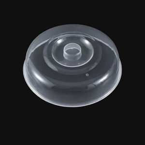 Couvre-plat anti-éclaboussures pour <span class=keywords><strong>micro</strong></span>-<span class=keywords><strong>ondes</strong></span> avec poignée, en plastique, pour la cuisine, protection contre les éclaboussures de nourriture sur la table, 2025 - Product Image 4