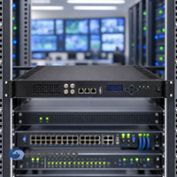 Passerelle IP IPGW2401A 24 tuners vers IP avec 2 entrées ASI pour IPTV et centre de diffusion TV numérique