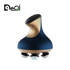 Rascador eléctrico inalámbrico a prueba de agua de mano, masajeador de cuero cabelludo para SPA, crecimiento del cabello, estrés, relajación para músculos y hombros - Product Image 3