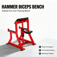 Peralatan Fitness Bodybuilding Berkualitas Tinggi Ekspor Langsung Pabrik, Bench Biceps Komersial & Rumah Tangga dengan Garansi