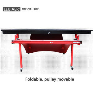 Mesa <span class=keywords><strong>de</strong></span> Tenis <span class=keywords><strong>de</strong></span> Mesa Plegable Doble Leijiaer 2038, Mesa <span class=keywords><strong>de</strong></span> <span class=keywords><strong>Ping</strong></span> <span class=keywords><strong>Pong</strong></span> Profesional/<span class=keywords><strong>Oficial</strong></span> para Competición, Resistente al Agua para Exteriores - Product Image 5