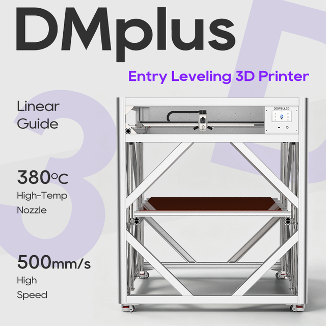 Dowell DM10-16Plus Industrial Large Format FDM 3d Printer Big Size 1600mm Dual Extruder 3d Print Machine Impresora 3d