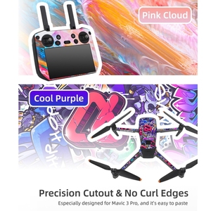 Autocollant décoratif pour le corps du drone DJI Mavic <span class=keywords><strong>3</strong></span> Pro / RC Pro et la télécommande - Product Image 2