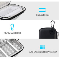 EVA Casque Hard Shell Case Voyage Portable EVA Casque Protecteur Boîte De Rangement Zipper Casque Casque Cas