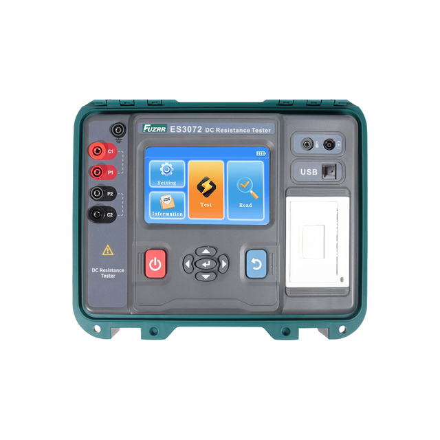 ES3072 Transformer Four Wire Method DC Resistance Tester USB Blue-tooth Function DC Resistance Tester 20A
