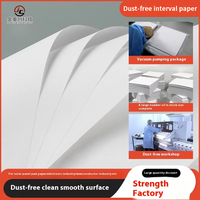 Papier d'isolation photovoltaïque spécial pour usine chinoise, écologique, 70g/m², sans poussière, papier d'espacement pour acide sulfurique, semi-transparent