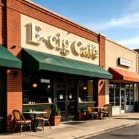 Enseigne lumineuse personnalisée en acrylique rétroéclairée par LED 3D en acier inoxydable, étanche, pour extérieur, café, devanture de magasin, logo lumineux, 3500K blanc chaud