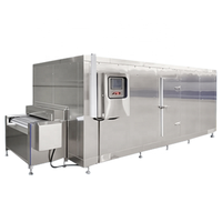 Vicmai Automatische PLC-gestuurde continue IQF tunnelvriesinstallatie (-40 tot 0°C) voor visverwerkingsbedrijven, dumplings en nuggets