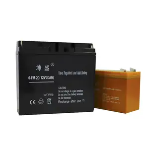 High Quality Ups Battery 12v 20ah Agm Rechargeable Lead Acid Battery Deep Cycle Electric Bike Battery