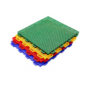 <b>Plastic</b> Interlocking Outdoor Floor <b>Tiles</b> for Playground - Product Image 2