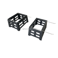 Neue italienische Henan Bee Tools 8/10 Rahmen faltbare Bienenstockhalterung, feuchtigkeits- und insektensicher, schwarz, 3 Monate Garantie
