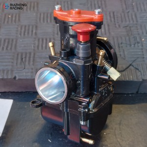 Kit de carburador PWK 34MM Racing Carb Universal <span class=keywords><strong>2T</strong></span> 4T con filtro de aire colector de admisión Boot Jets para 75cc <span class=keywords><strong>125cc</strong></span> Dirt Pit Bike ATV - Product Image 5