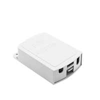 Répartiteur PoE 10/100 Mbps en plastique étanche pour extérieur, non isolé, 48V vers 12V 1.2A, pour caméra réseau IP