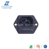 Prise d'alimentation IEC série FURUTECH FI-03 du Japon avec porte-fusible pour amplificateur audio HIFI