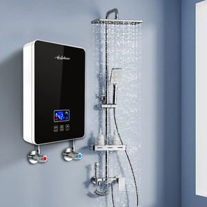 Calentador de agua vertical moderno para baño, 220V 6000W, ahorro de energía, pantalla digital LED, fábrica de China - Product Image 1