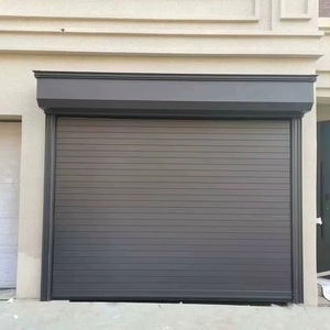 Good Manufacturer Automatic Aluminum Exterior <b>Shutters</b> Roll Up Garage Doors For Homes - Product Image 2