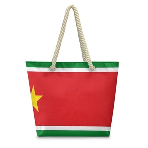Bolsa de Mano Grande de Moda, Tejida en Cáñamo y Poliéster, con Estampado de República <span class=keywords><strong>Dominicana</strong></span>, para la Escuela, el Trabajo y <span class=keywords><strong>Viajes</strong></span> - Product Image 6