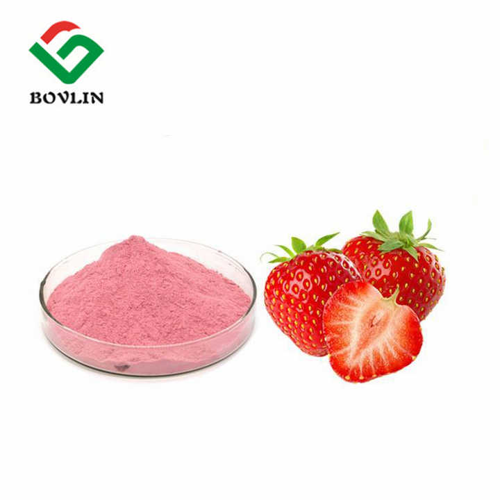 100 Strawberry Powder Extract Food Grade Organic Freeze Dried