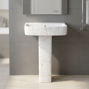 Inodoro Monobloque de Una Pieza para Baño, Color Blanco, Doble Descarga, Montaje en Suelo, para Villa, América del Norte - Product Image 5